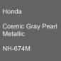 Preview: Honda, Cosmic Gray Pearl Metallic, NH-674M.